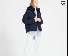 ユニクロ　ハイブリッドダウン　Mサイズ　ネイビー