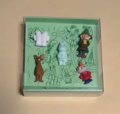 ムーミンプッシュピン　スナフキン　未使用　5点セット