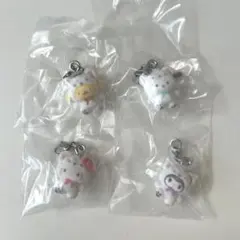 サンリオ めじるしアクセサリー ふわふわスノー　4個セット
