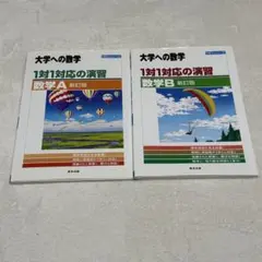 【2冊セット】1対1対応の演習 数学A 数学B 新訂版 大学への数学