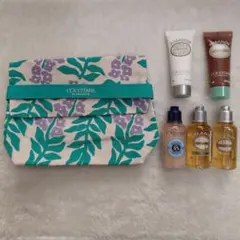 L'OCCITANE　ボディ用洗浄料&クリームとポーチのセット