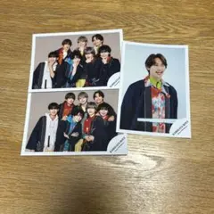 藤原丈一郎&なにわ男子全体写真3枚セット