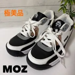 【極美品】MOZ ゆったり幅広厚底スニーカー LL