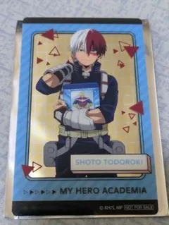 NAMCO 僕のヒーローアカデミア　ナムコ限定特典　クリアイラストシート　轟焦凍