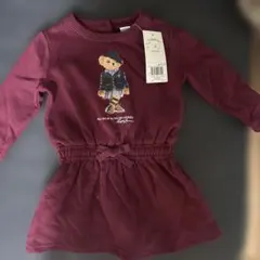 ラルフローレン　バーガンディワンピース　新品未使用