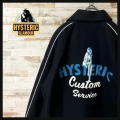 3953 U【美品】ヒステリックグラマー☆刺繍ヒスガール スタジャン ブラックのサムネイル