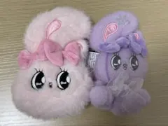 エスターバニースノーリボンマスコット&フェイスミニポーチセット