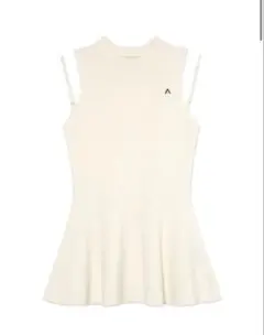 Adel peplum knit tops【andmary】 ANDMARY】Adel peplum knit tops