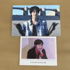 BTS JINフォトカード 2枚セット