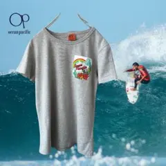 サーフブランド オーシャンパシフィック Tシャツ レディースL グレーのサムネイル