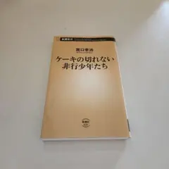 ケーキの切れない非行少年たち 宮口幸治