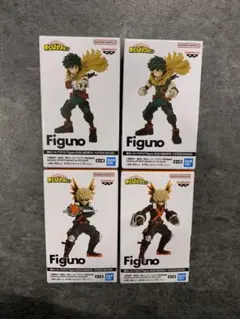 僕のヒーローアカデミア Figuno 爆豪勝己・緑谷出久　全4種
