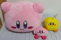 星のカービィのぬいぐるみ 大中小 ３種類