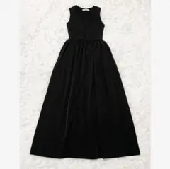 Didot.showroom ドッキングワンピース　ブラック　黒