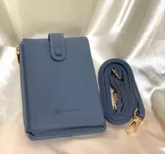 スマホポーチ スマホショルダー カード入 サイドポケット付 スマホポシェット