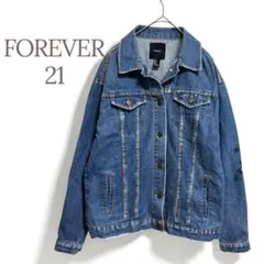 ★フォーエバー21★ジージャン M相当 秋 かわいい おしゃれ
