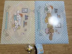 【値下げ】くら寿司 シナモロール シナモン クリアファイル、フィギュア3点セット