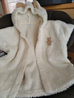 Younet フード付きベビーバスロープ