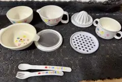 MIKI HOUSE ベビー食器セット 離乳食調理器9点セット 新品未使用ありのサムネイル