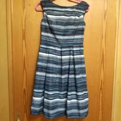 NATURAL BEAUTY 東京スタイル 38 ストライプ ワンピース