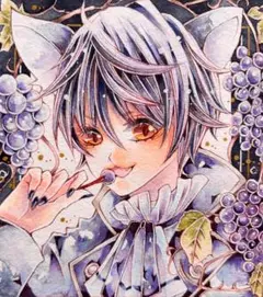童話シリーズ　注文の多い料理店　店主君　手描き　イラスト　オリジナル
