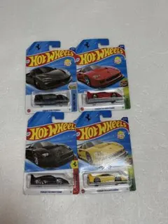 ホットウィール　フェラーリF40 SF90 4台セット