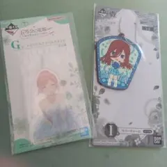 五等分の花嫁　一番くじ2点セット