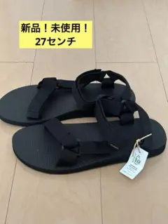 Teva ブラック スポーツサンダル　27センチ　新品・未使用