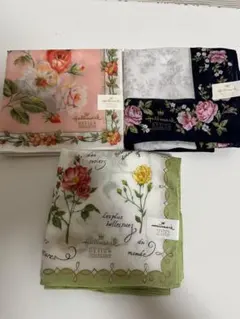 Hallmark DESIGN COLLECTION ハンカチ　3枚のサムネイル