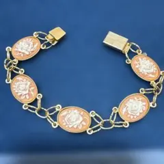 41ヴィンテージ 緑色の石と金属のブレスレット - メルカリ