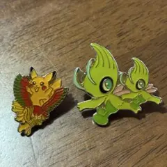 【希少】ポケモン　ピンズ　ホウオウ　ピカチュウ　セレビィ　ピンバッジ