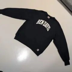 BEN DAVIS スウェット ネイビー クルーネック
