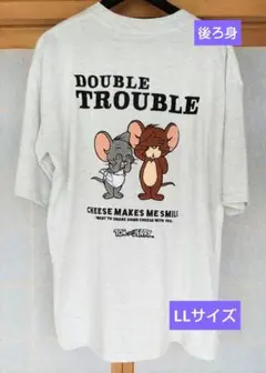 Tシャツ トムとジェリー LLサイズ ビッグシルエット 新品タグ付き
