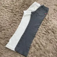 【2枚セット】デビロック＆エバクロ　ウルトラストレッチパンツ 130