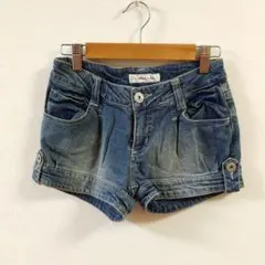 美品 デニムショートパンツ