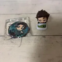 竈門炭治郎　おねむたん　布缶バッジコレクション第一弾