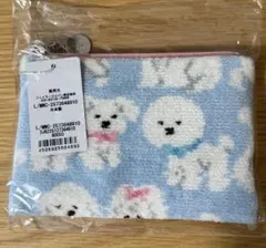 WEB限定　ラブラリーバイフェイラー　モフモフワンチャン　ティッシュポーチ