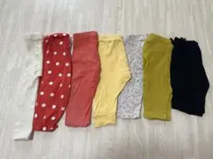 ベビーギャップ　フタフタ　H&M レギンス　パンツ　70