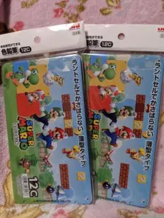 新品♡スーパーマリオ 色鉛筆 12C まとめ売り