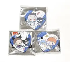 【匿名配送】ヒプマイ★サンリオ★ハート★缶バッジ★ヨコハマ★3点セット
