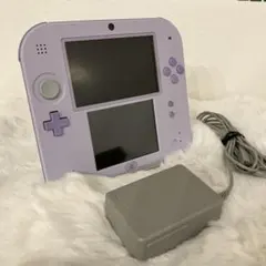 ニンテンドー2DS ラベンダー 本体 ACアダプター付き