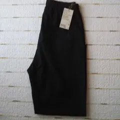 新品 無印良品 洗いざらしコットンイージーテーパードパンツ