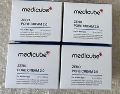 メディキューブ　ゼロポアクリーム　ゼロ毛穴クリーム2.0 4個セット保湿クリーム