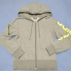 adidas SPORT ESSENTIALSジップパーカー グレー