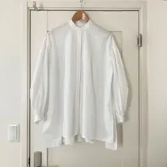 MARNI マルニ ボートネック バックジップ ホワイト ブラウス シャツ 40 