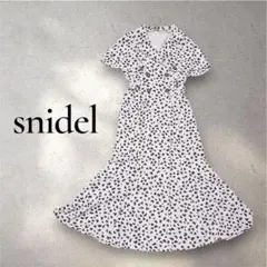 【WEB限定サイズ 00】snidel ケープカラートレンチワンピース XS