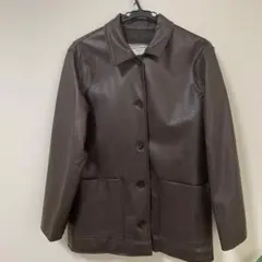 ジャケットフェイクレザー