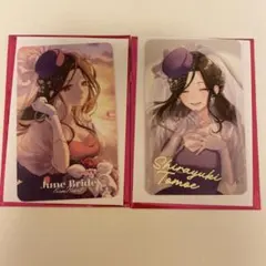 白雪巴　Prism Heart June Bride フォト風カード