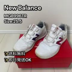 ニューバランス MGB996TR ゴルフシューズ BOA 25.5cm ホワイトのサムネイル