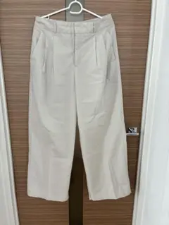 GU ワイドスラックス 後ろゴム